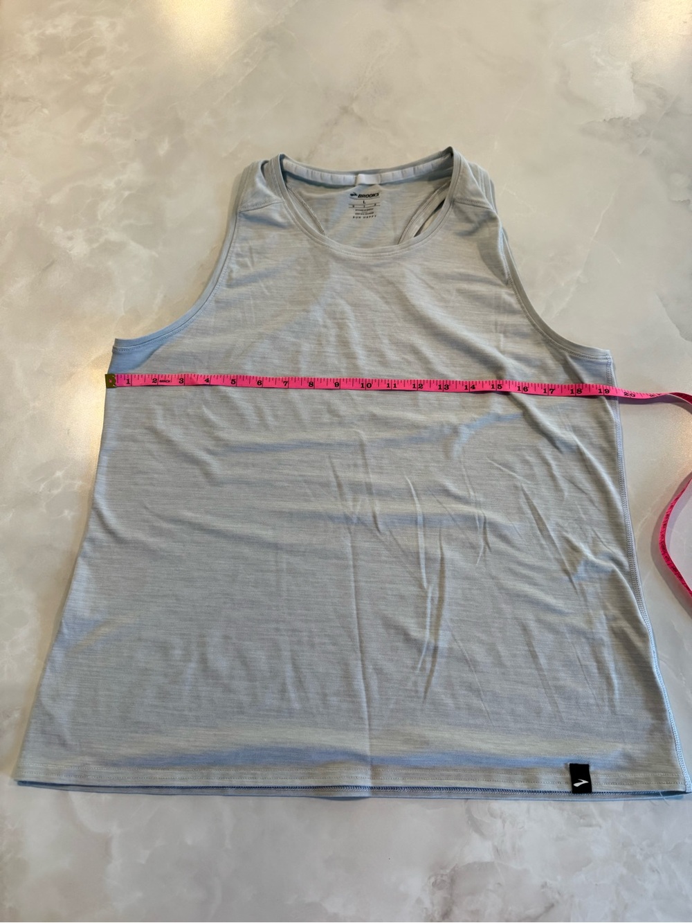 Brooks Light Gray Women's Tank Top